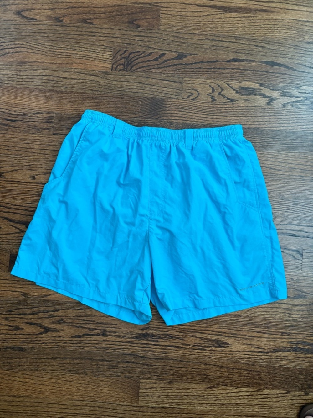 Columbia blue Swim Shorts with White Mesh Lining - Picture 1 of 6
